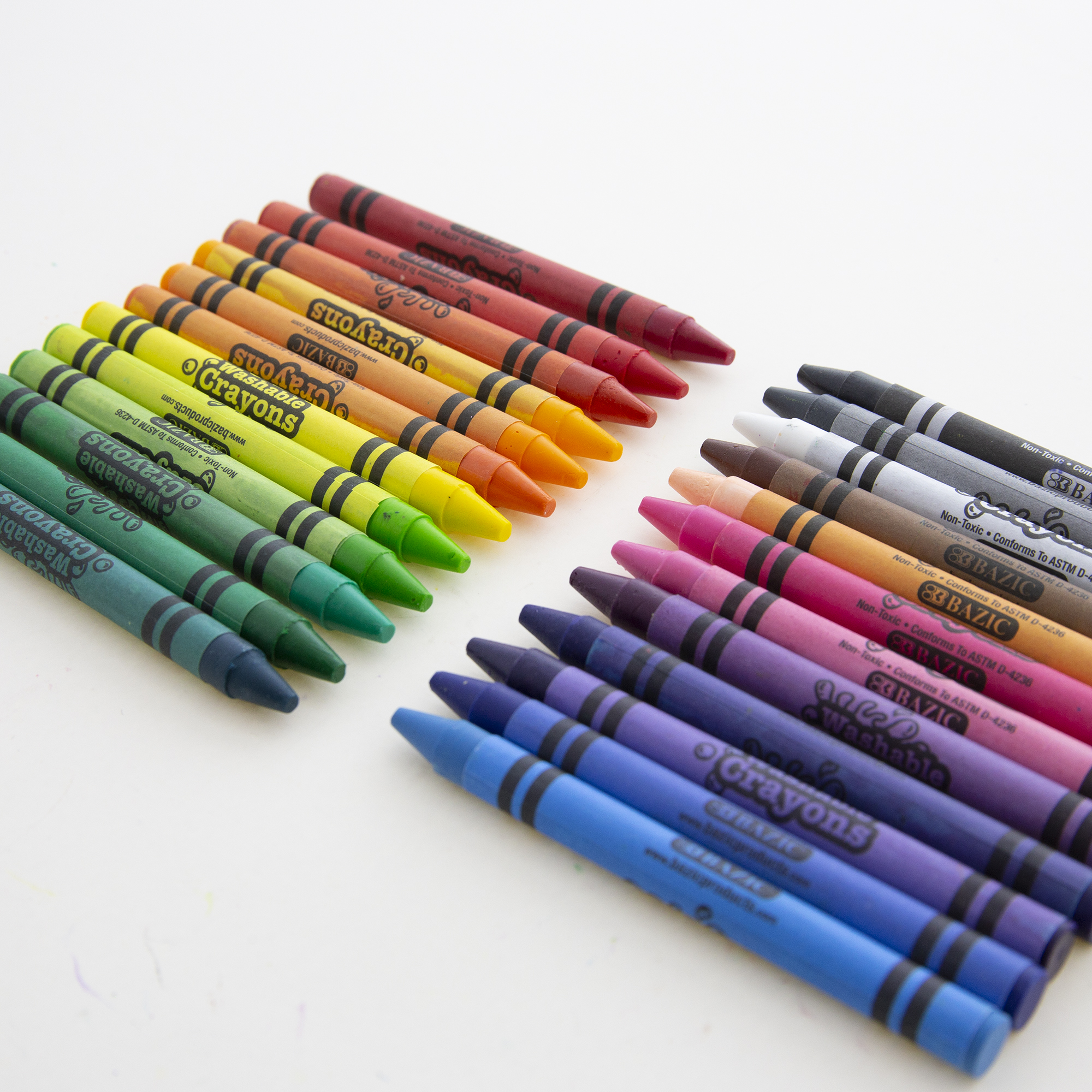 Crayola Construction Paper Crayons 16-Count Vivid Colors Non Toxic