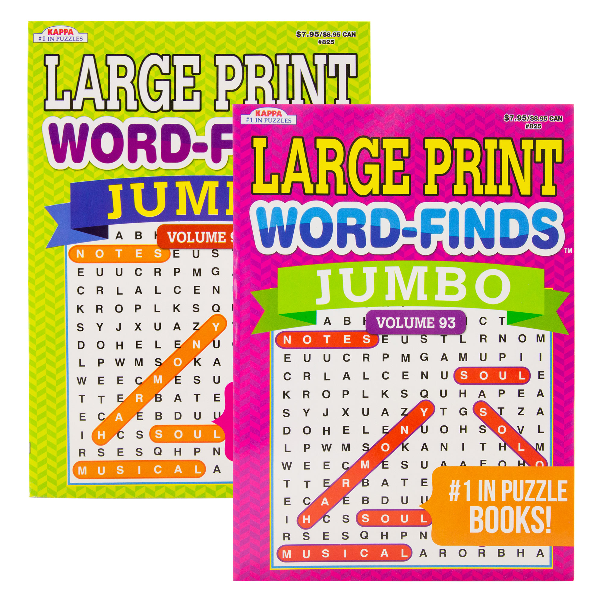KAPPA Large Print Word Finds - Bazicstore