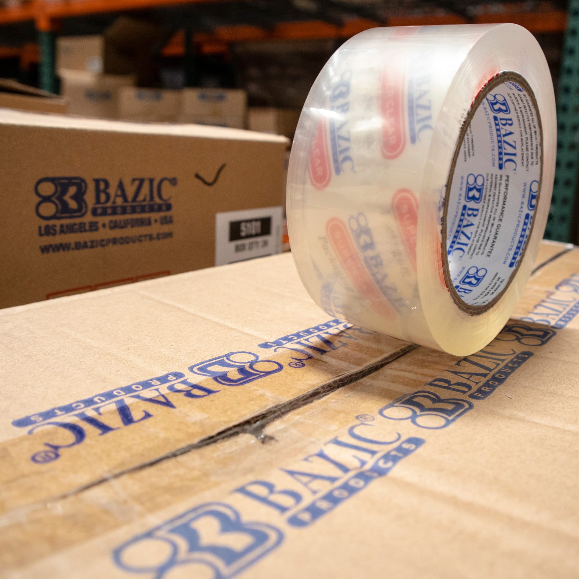BAZIC 1.88" X 109.3 Yards Clear Packing Tape Bazic Products