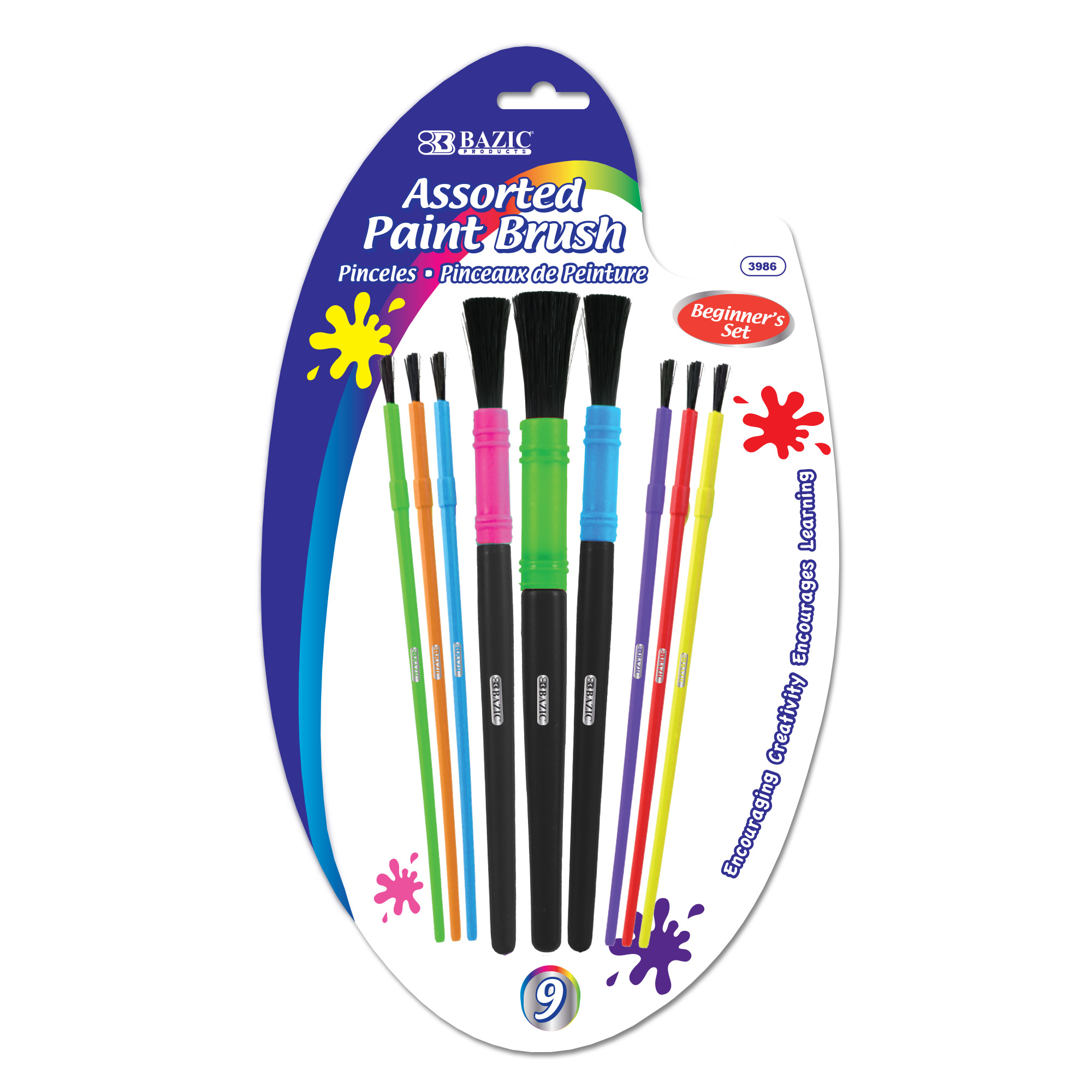 20pcs Paint Brushes Kids Paint Brushes Children Paint Brushes Set