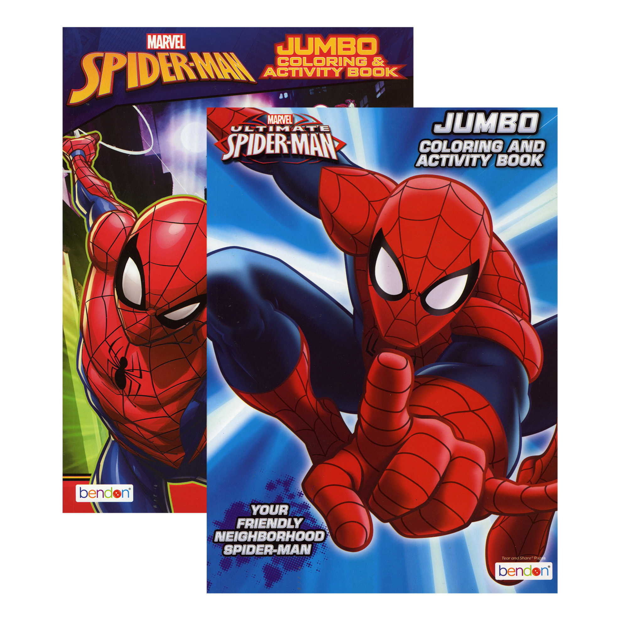 SPIDERMAN Coloring Book Bazic Products