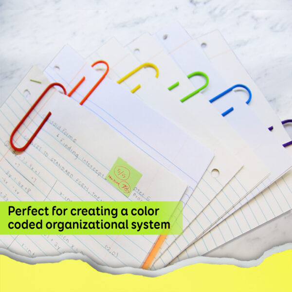 Mega Large Paper Clips 50 Pack 4 Inche Extra Large Jumbo Multicolored Paper  Clip