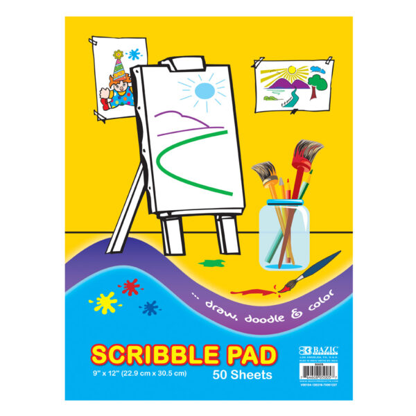Doodle Paper Pad  Compact Drawing Pad