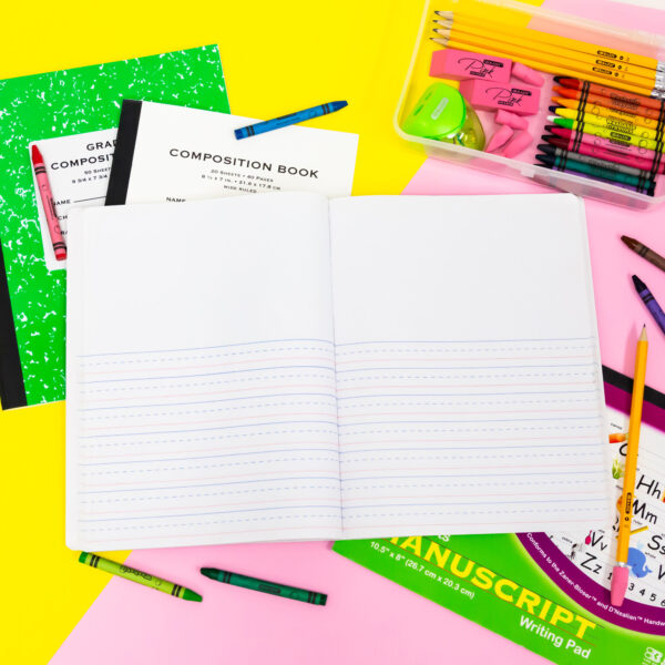 Write, Draw, Create Primary Journal Half Page Ruled Notebook Grades K-2 by  Journals and Notebooks, Paperback