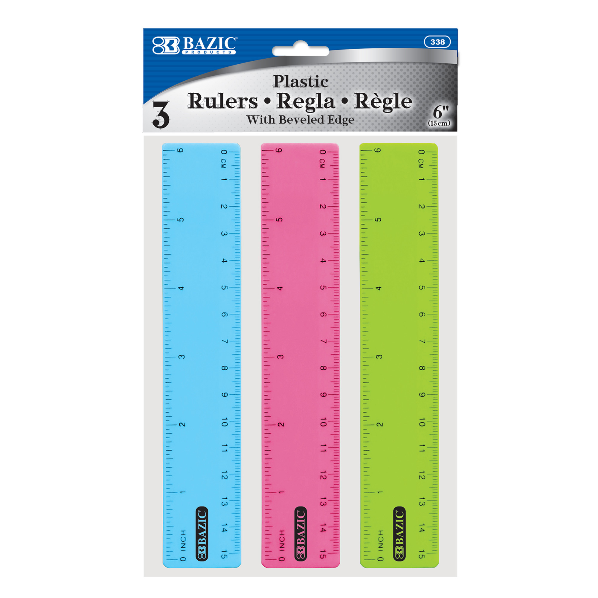 Promo Beveled Plastic Rulers