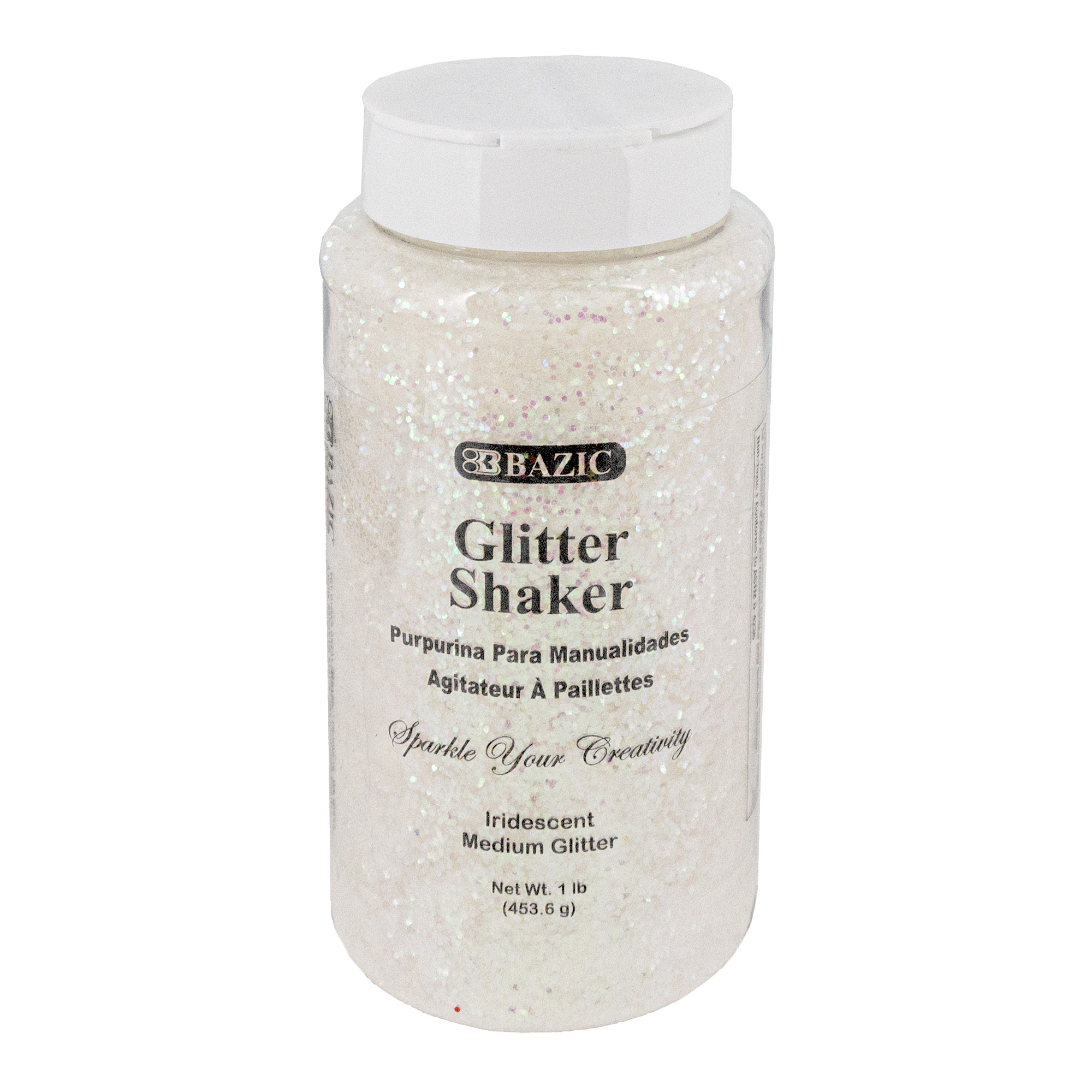 BAZIC 1lb / 16 oz Iridescent Glitter Bazic Products