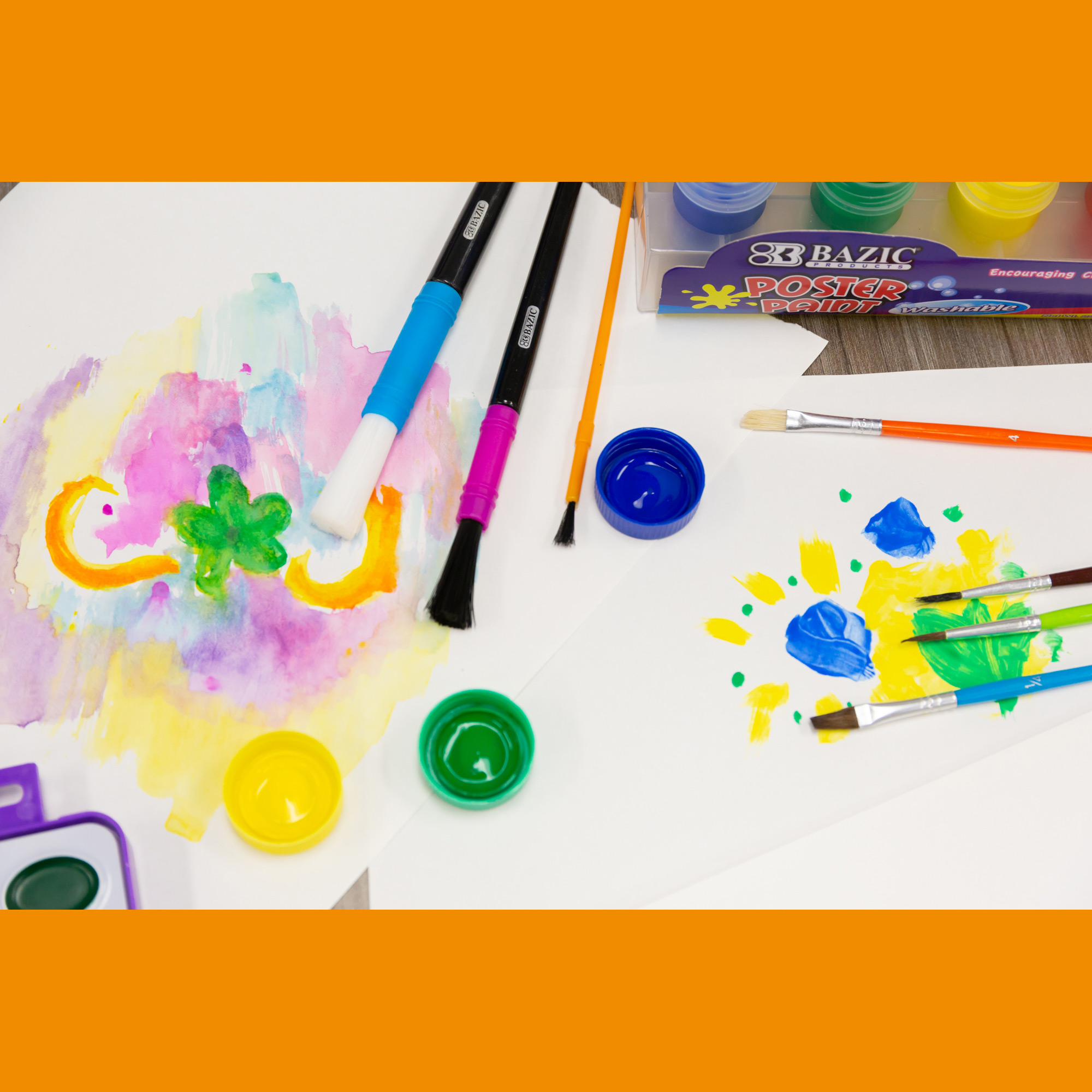 BELMAKS Paint Brush Cleaner Tool for Kids – Paint Brush Rinser