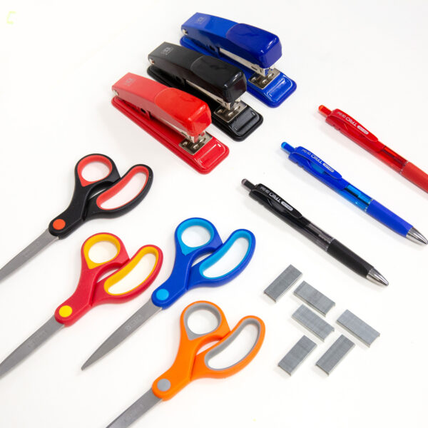 BAZIC School Scissors 5 Blunt Tip Soft Grip - Bazicstore