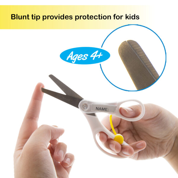 Plastic Child-Safe Scissors, Toddlers & Pre-School Training Scissors and  Children Art Supplies, 24-Pack