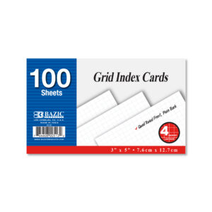 Oxford Index Cards 4x6 White Ruled 100 Ct.