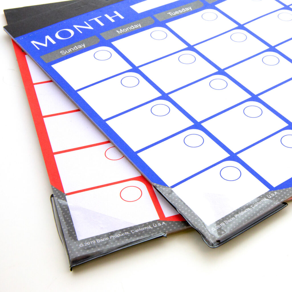 Bazic 11 X 17 Undated 12 Month Desk Pad Calendar Bazic Products