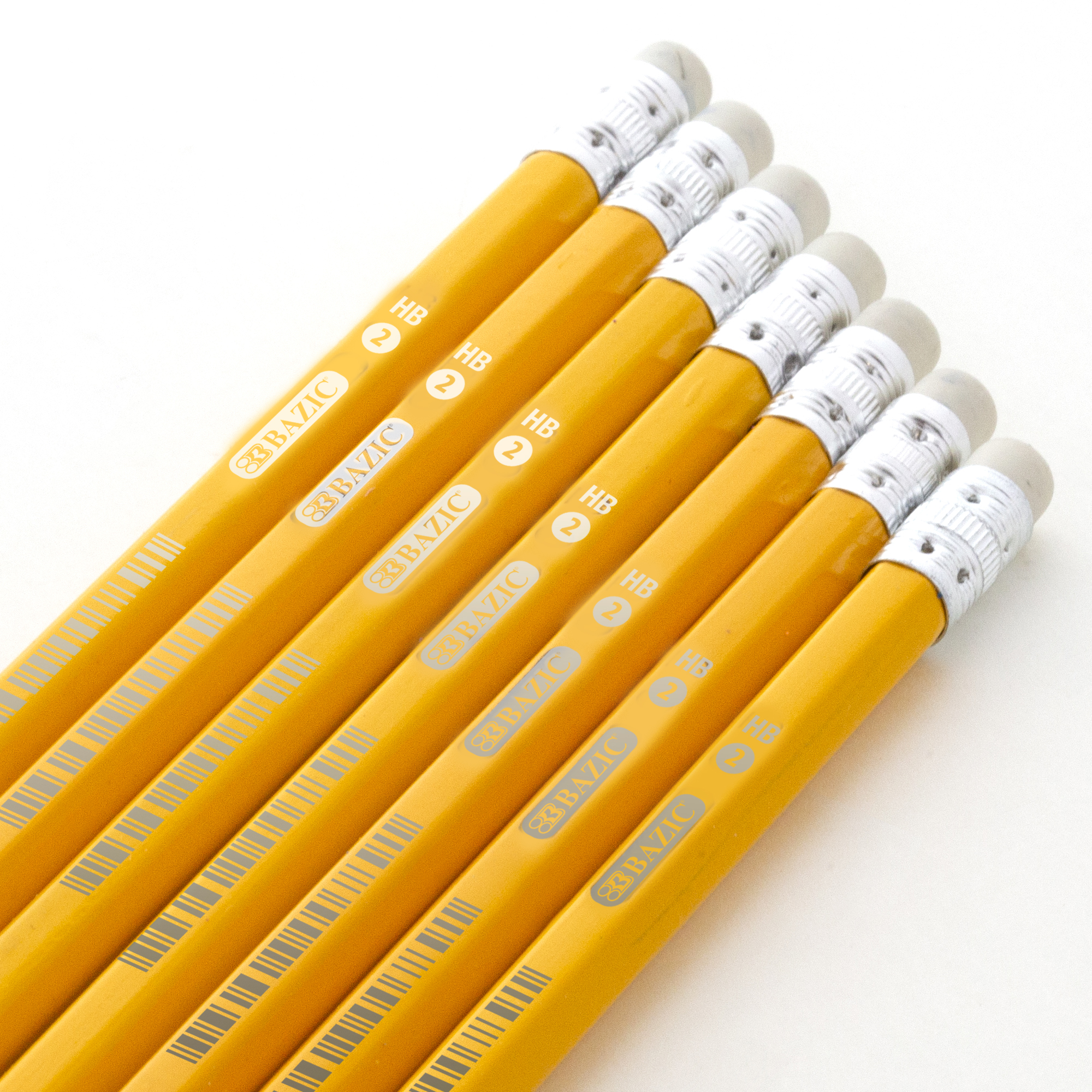 Bazic #2 The First Jumbo Premium Yellow Pencil (4/Pack)