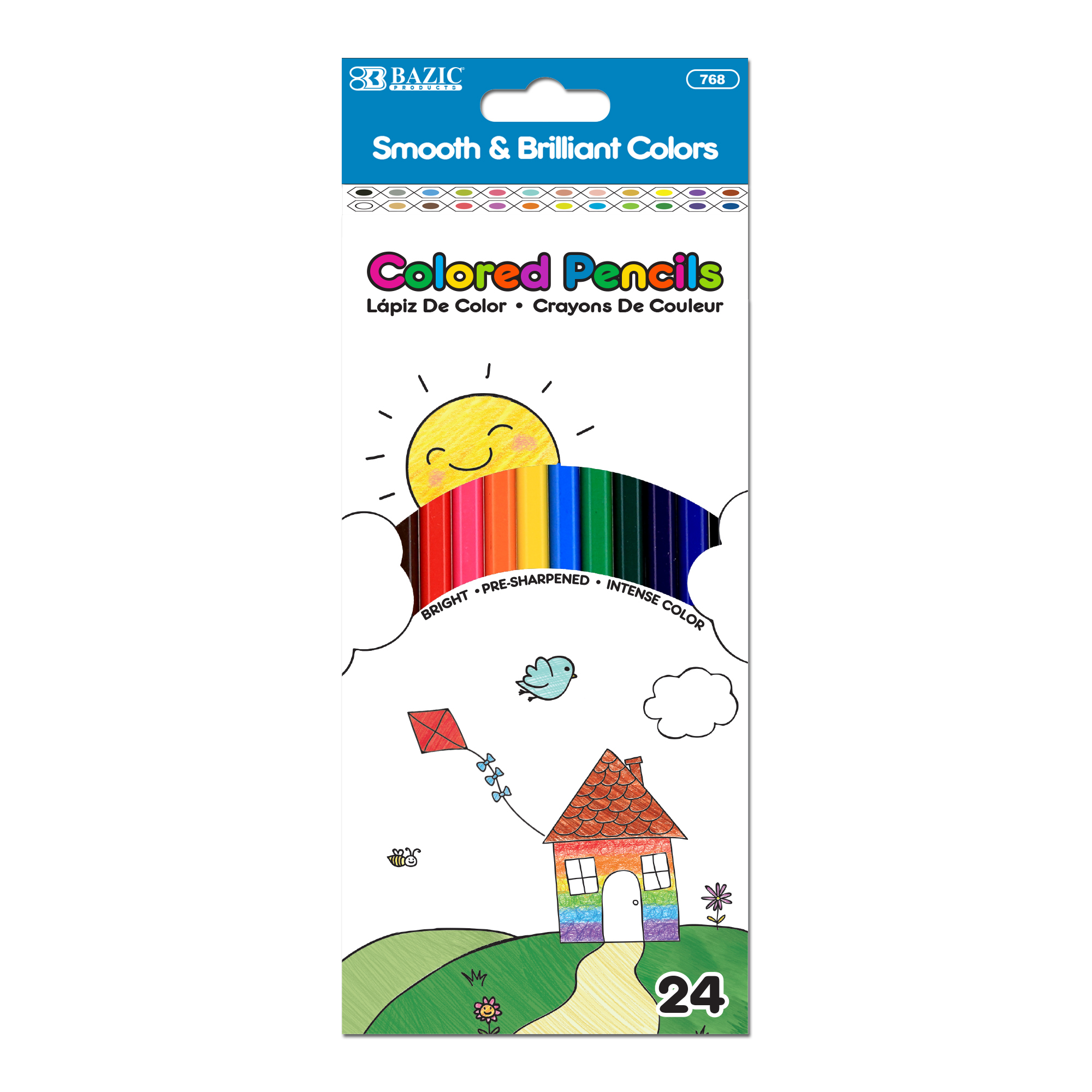 Color Chalk (20/Bucket)  Bazic Products Bazic Products