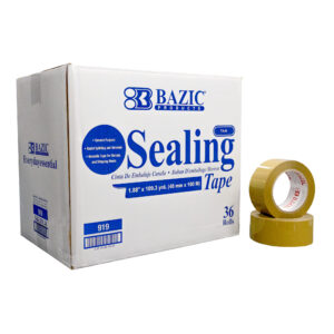 Bazic 1.88 x 54.6 Yards Super Clear Heavy Duty Packing Tape