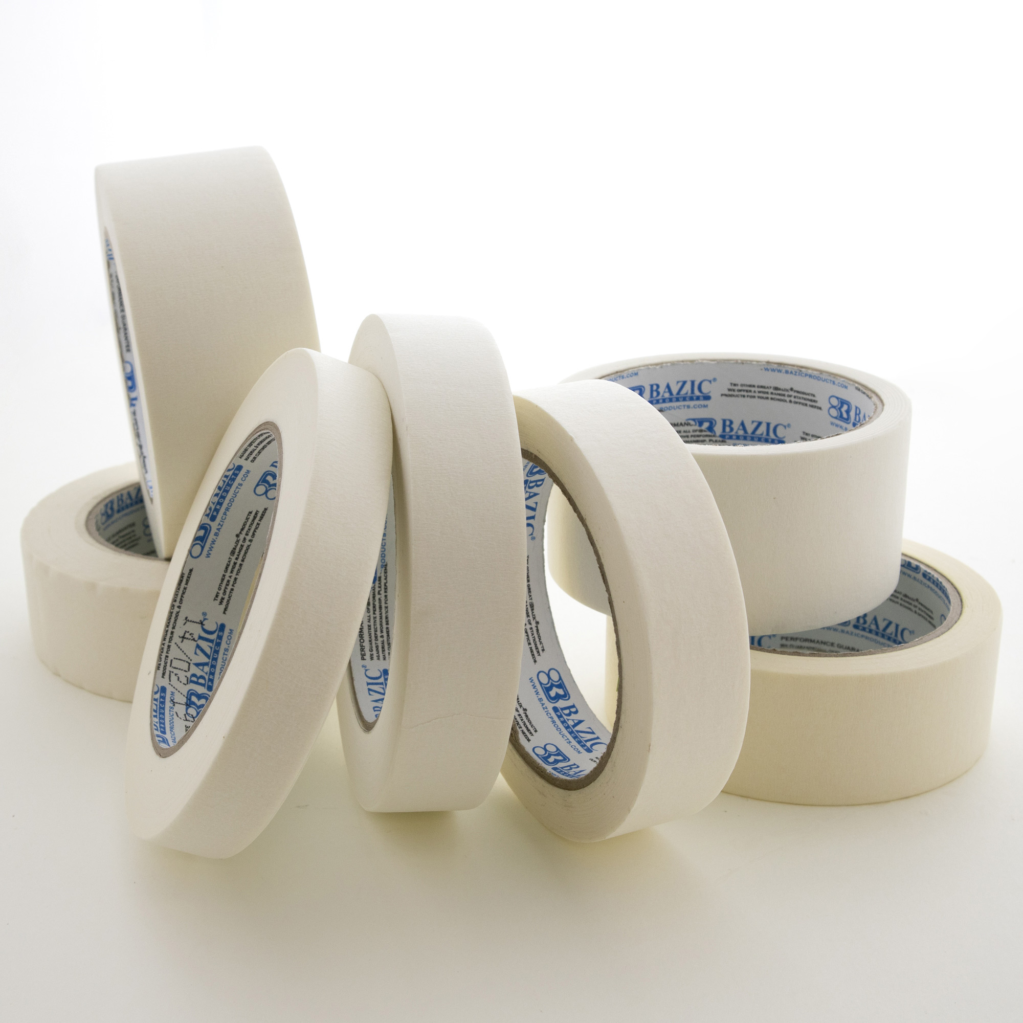 Masking tape - Iridescent blanc - Brillant - Repositionnable - 15 mm x 10 m