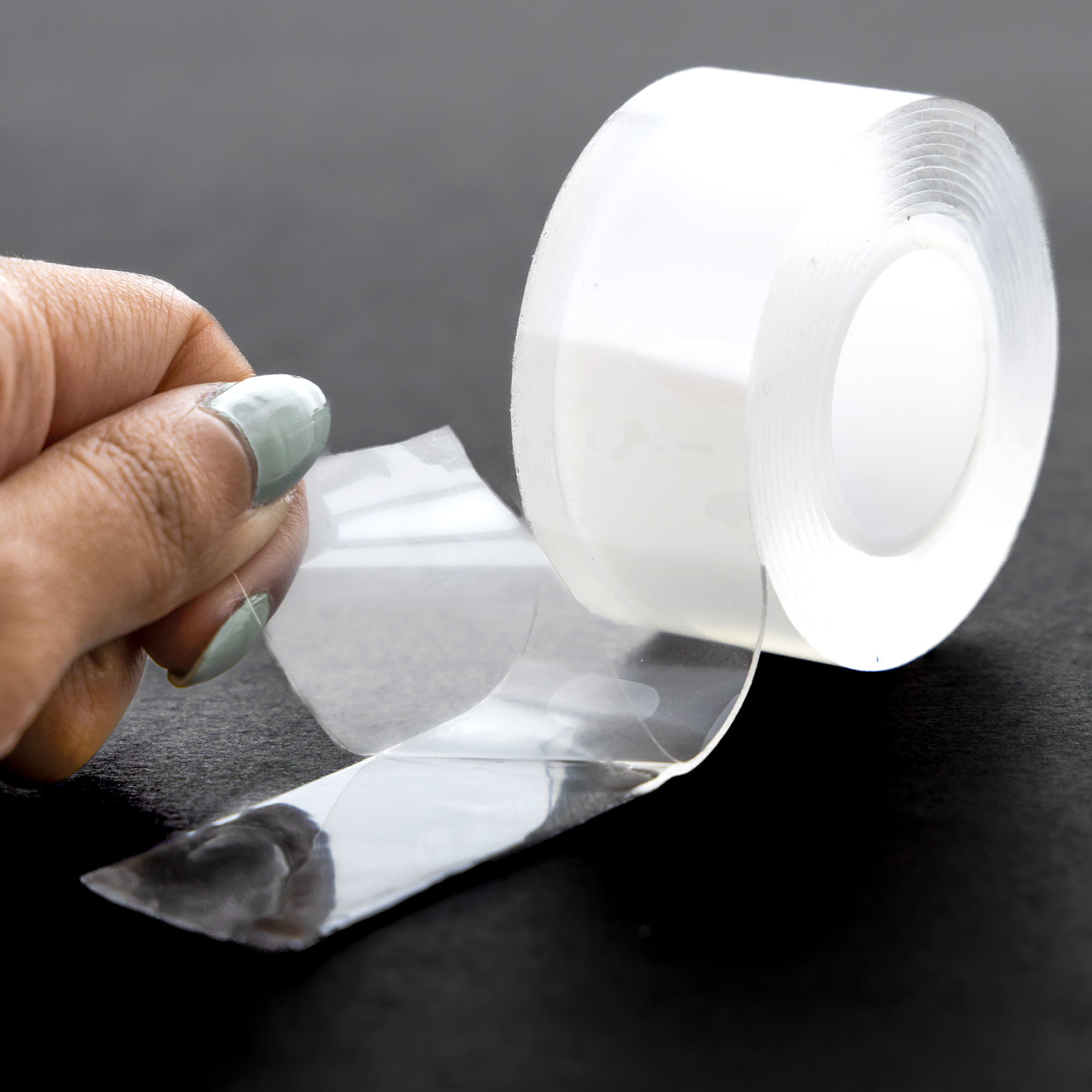 Double Sided Tape Heavy Duty - Clear Mounting Adhesive Two Tape, Transparent  Str