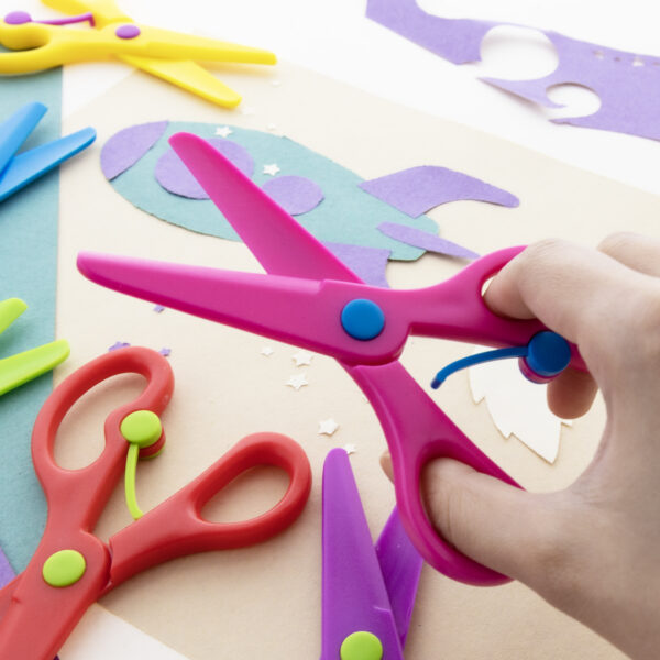 Scissors Paper Children Safety