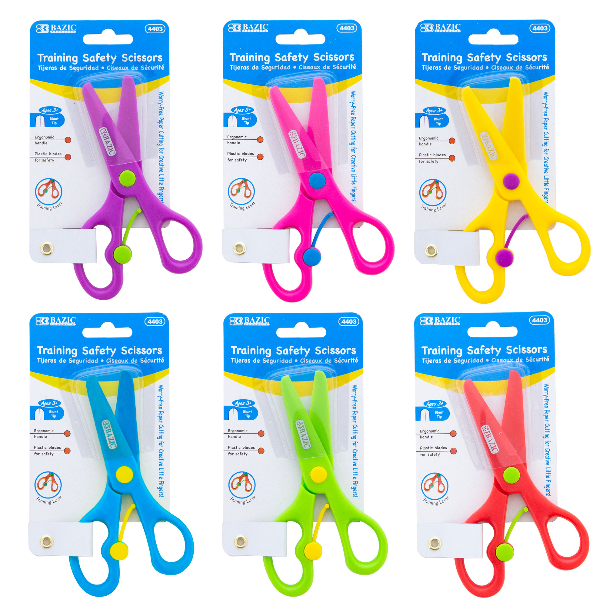 Right-Handed Kinder Scissors - For Small Hands