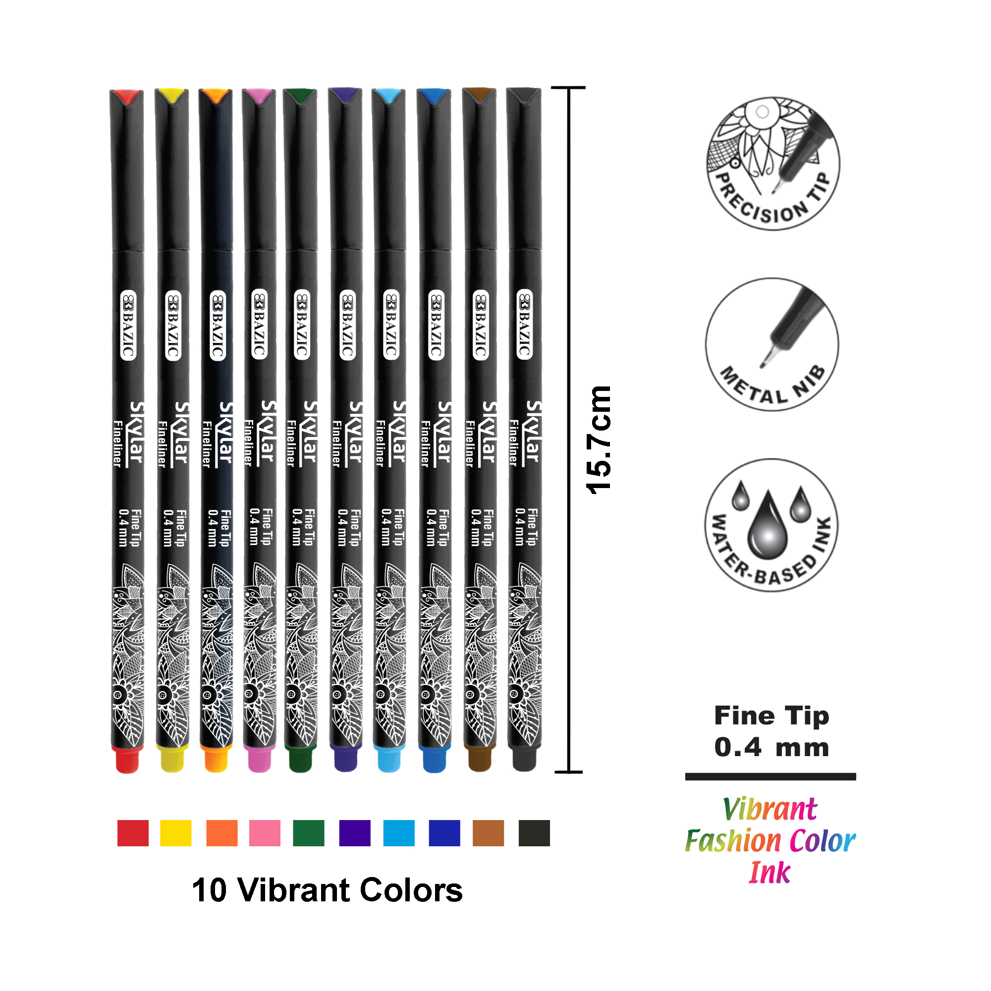 Acrylic Pen- Purple Pen- 4 hardware options — The Tragic Whale