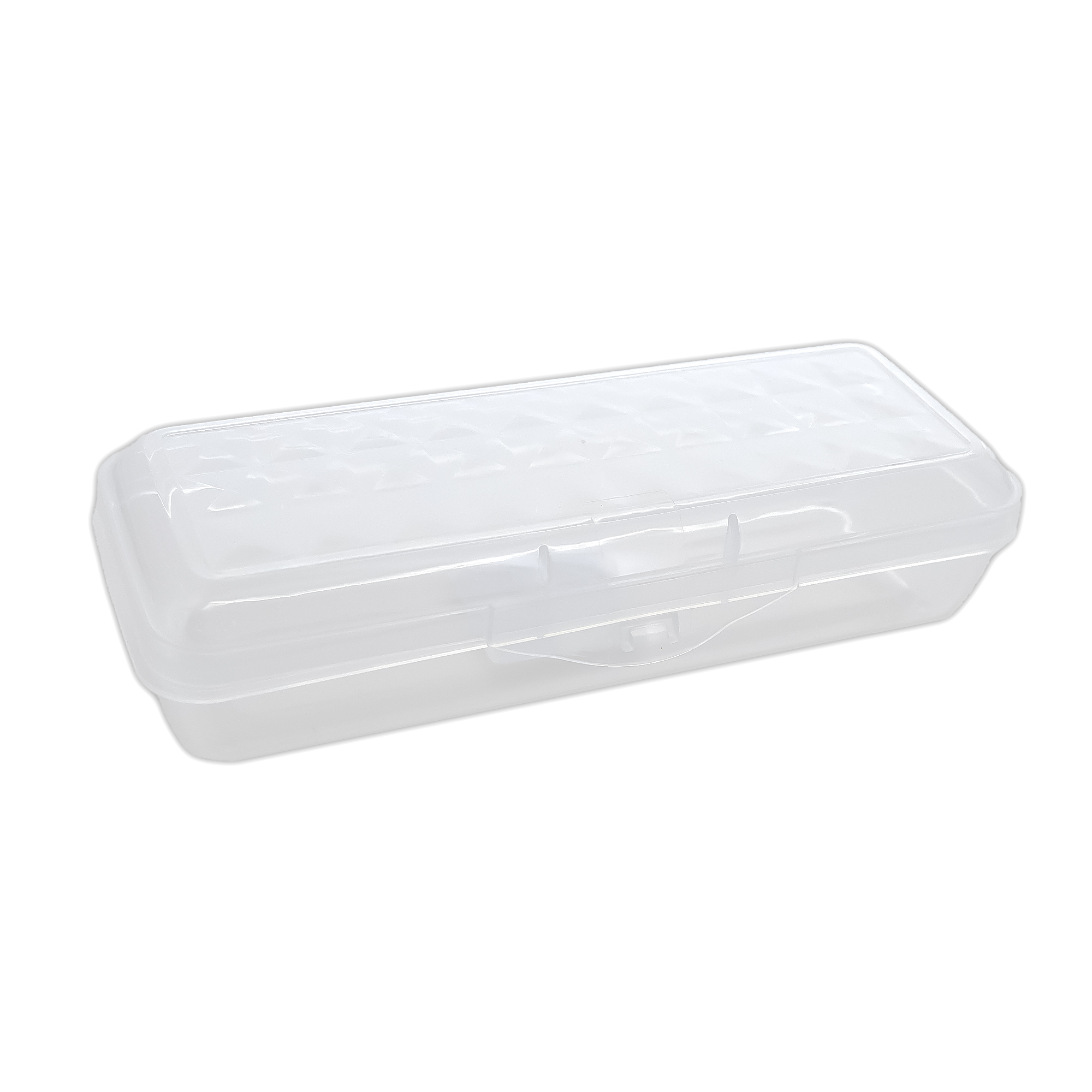 #834 LUCENT 8″ Clear Pencil Case Organizer Box